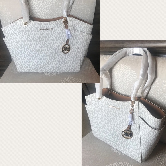 ✨MICHAEL KORS✨Authentic Vanilla Handbag NWT - Picture 4 of 11